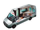 Australien Reisen Wohnmobile Camper Apollo 2 Bett Delxue S/T