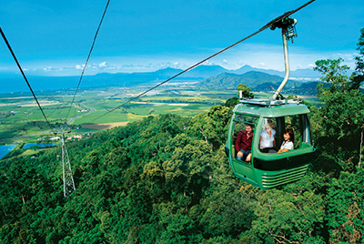 Kuranda, Scenic Rail, Skyrail & Tjapukai 